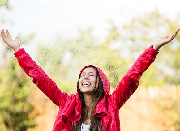 How to Stay Positive on a Rainy Day